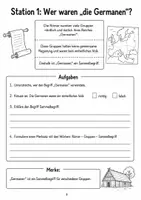 Vorschau - Stationenlernen - Die Germanen | Stationenlernen - Seite 3