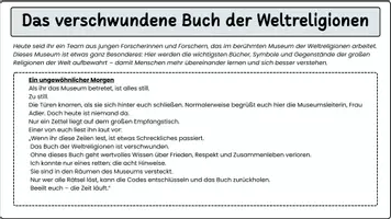 Vorschau - Stationenlernen - Escape Room „Weltreligionen“ (Klasse 3/4) - Seite 3