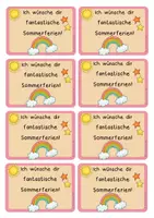 Vorschau - Bildkarten - Grußkärtchen: Sommerferien (Kl. 2-4) - Seite 3