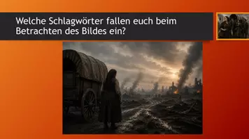 Vorschau - Stundenentwürfe - Mutter Courage und ihre Kinder: Krieg als Wirtschaftssystem - Seite 1