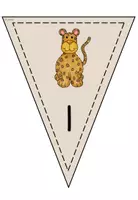 Vorschau - Anderer Materialtyp - Willkommen - Wimpelkette Leopardenklasse - Seite 2