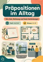 Vorschau - Arbeitsblätter - Präpositionen im Alltag – DaF/DaZ, A2–B1 (Erwachsenenbildung) - Seite 1