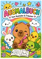 Vorschau - Mal- und Bastelvorlagen - Capybara 20 bilder _20260705_223324_0000 - Deckblatt
