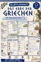 Vorschau - Stundenentwürfe - Das Erbe der Griechen - Unterrichtspaket mit Selbstlernheft inkl. Lösungsheft & Einstiegsbild / GPG Geschichte - Deckblatt