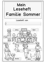 Vorschau - Arbeitsblätter - Lesen Klasse 1, Klasse 2, DaZ-Leseheft zum Lesen lernen - Seite 2