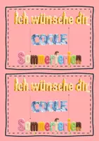 Vorschau - Mal- und Bastelvorlagen - Sommerferiengruß_Wassereis - Seite 3