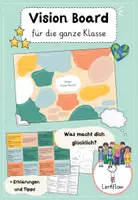 Vorschau - Mal- und Bastelvorlagen - Neujahr 2026: Ziele & Growth Mindset | Materialpaket - Seite 1