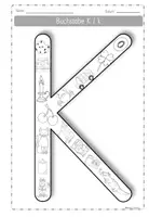 Vorschau - Arbeitsblätter - Buchstabeneinführung Kk - Arbeitsblätter - Seite 3
