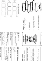 Vorschau - Arbeitsblätter - Minibook zum Present Progressive - Seite 2