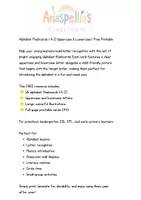 Προεπισκόπηση - Flashcards - Alphabet Flashcards | A–Z Uppercase & Lowercase | Free Printable - Εξώφυλλο