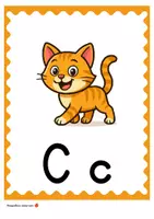 Προεπισκόπηση - Flashcards - Alphabet Flashcards | A–Z Uppercase & Lowercase | Free Printable - Σελίδα 3