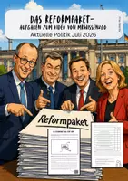 Vorschau - Arbeitsblätter - Das Reformpaket der Regierung: Was steht drin? ( Juli 2026) - Deckblatt