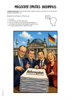 Vorschau - Arbeitsblätter - Das Reformpaket der Regierung: Was steht drin? ( Juli 2026) - Seite 1