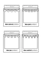 Aperçu - Matériel pour travaux manuels / dessin - Activité rentrée - se présenter - polaroid - Page 2