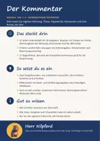 Vorschau - Unterrichtsreihen - Journalistische Textsorten: Der Kommentar – verstehen und schreiben - Seite 1