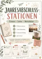 Vorschau - Stundenentwürfe - Schuljahresende: Jahresabschluss Stationen Reflexion - Deckblatt