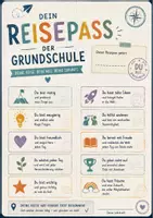 Vorschau - Mal- und Bastelvorlagen - Schuljahr-Reisepässe – Besondere Erinnerungen zum Schuljahresabschluss | Zeugnis | Grundschule & 5. Klasse - Seite 1