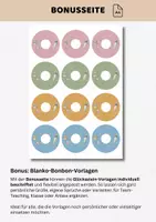 Vorschau - Mal- und Bastelvorlagen - Willkommensgeschenk 1. Klasse | Glückssteine Geschenk Einschulung Schüler Schulanfang | Willkommensgruß 1. Schultag - Seite 3