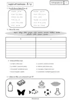 Aperçu - Feuilles d'exercices - Cahier de Leçons / Exercices - CE1 - Page 3