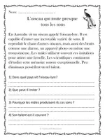 Aperçu - Feuilles d'exercices - Compréhension de lecture - Animaux aux pouvoirs incroyables - Page 2