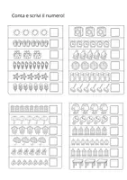 anteprima - Esercizi - Matematica ,addizioni e sottrazioni con immagini - Pagina 1