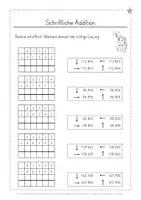 Vorschau - Arbeitsblätter - Schriftliche Addition - Seite 3