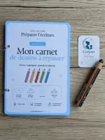 Aperçu - Apprentissages en autonomie - Préparer l’écriture - Niveau 2 - Carnet de dessins à tracer - Page de couverture