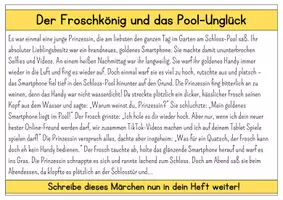Vorschau - Arbeitsblätter - Kreativer Schreibimpuls Märchen 2026 - Seite 3