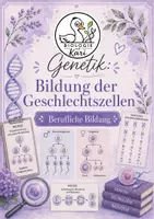 Vorschau - Arbeitsblätter - Genetik: Bildung der Geschlechtszellen mit Lösung - Deckblatt