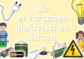 Vorschau - Präsentationen/Tafelbilder - Reihentransparenz - Strom/ Elektrizität - Seite 1