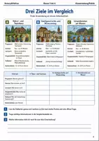 Vorschau - Arbeitsblätter - Klassenfahrt wählen und begründen Arbeitsheft Klasse 5 bis 6 Schulstart demokratisch entscheiden - Seite 3