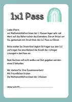 Vorschau - Fördermaterial/Inklusion - Materialpaket Einmaleins - Seite 1