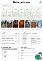 Vorschau - Arbeitsblätter - Naturgefahren - Arbeitsblätter Klasse 5 - Seite 2