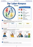 Vorschau - Arbeitsblätter - Labor Sicherheitsführerschein Arbeitsheft Klasse 5 bis 6 Schulstart Verhalten Symbole und Schutzmaßnahmen - Seite 2