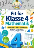 Vorschau - Stationenlernen - Fit für Klasse 4 Mathematik - Deckblatt