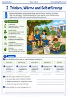 Vorschau - Arbeitsblätter - Trinkwasser und Hitze im Schulalltag Arbeitsheft Klasse 5 bis 6 Schulstart Selbstfürsorge bei warmem Wetter - Seite 2