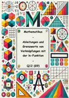 Vorschau - Stundenentwürfe - Oberstufe Mathe Ableitungen und Grenzwerte von Verknüpfungen mit der ln-Funktion - Deckblatt