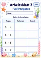 Vorschau - Arbeitsblätter - Kernaufgaben Einmaleins | Mathematik Klasse 3 | 6 Arbeitsblätter als PDF - Seite 3