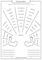Vorschau - Arbeitsblätter - My Best Qualities - Selbstbewusstsein stärken im Englischunterricht - Seite 1
