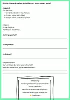 Vorschau - Unterrichtsreihen - Materialpaket Zeitformen Deutsch Klasse 5/6 - Seite 2