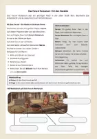 Vorschau - Arbeitsblätter - Forum Romanum I - Handel (Arbeitsbogen in einfacher Sprache) - Deckblatt