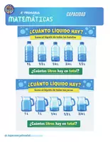 Vista previa - Hojas de trabajo - MEDIDAS DE CAPACIDAD Y MASA 4º PRIMARIA - página 2