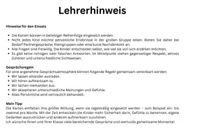 Vorschau - Aufgabenkarten - Materialpaket - Impulskarten für Soziales Lernen und Ethik - Seite 2