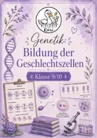 Vorschau - Arbeitsblätter - Genetik: Bildung der Geschlechtszellen (mit Lösung) - Deckblatt
