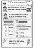 Vorschau - Arbeitsblätter - Escape Room Sommer – Spielerisches Leseverständnis - Seite 2