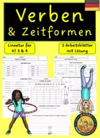 Vorschau - Arbeitsblätter - Zeitformen - Deckblatt