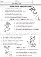 Vorschau - Arbeitsblätter - tz/z, ck/k & h - Seite 2