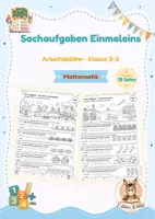 Vorschau - Arbeitsblätter - Sachaufgaben Einmaleins · Mathematik · Klasse 2-3 · Arbeitsblätter - Deckblatt