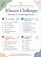 Vorschau - Spiele - Klassen-Challenges Mega-Bundle – 72 Team-Aufgaben für Schulstart, Kennenlernen, Klassengemeinschaft, Vertretung & Schuljahresende - Seite 1