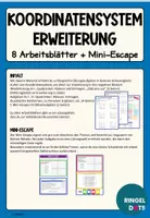 Vorschau - Arbeitsblätter - Arbeitsblätter Koordinatensystem Erweiterung und MiniEscape - Seite 1